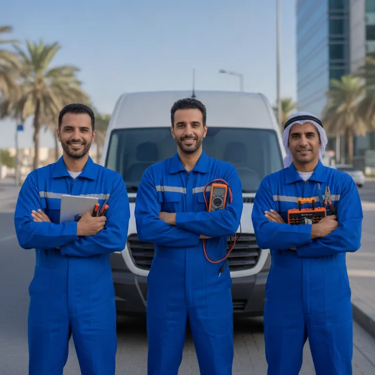 صيانة كمبيوتر فريق في مدينة زايد